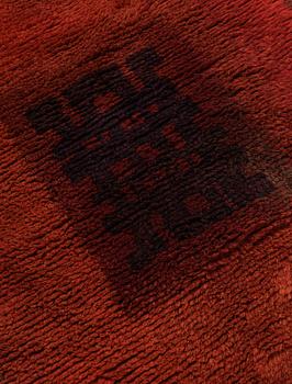 CARPET. "Loitsu" ("Trollkväde"). Knotted pile. 155,5 x 115,5 cm. Designed by Ritva Puotila.