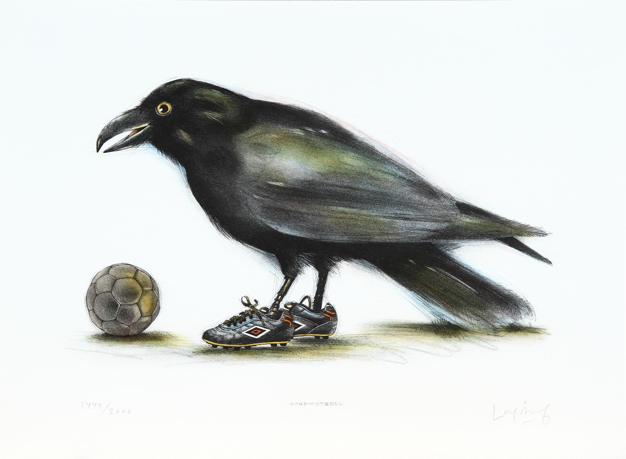 LASSE ÅBERG, färglitografier, 4 st, sign o numr 1444/2000.