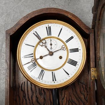A wallregulator clock from Gustav Becker, late 19th Century.