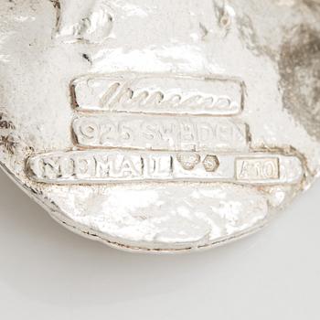 Theresia Hvorslev, neck ring, collar, silver.