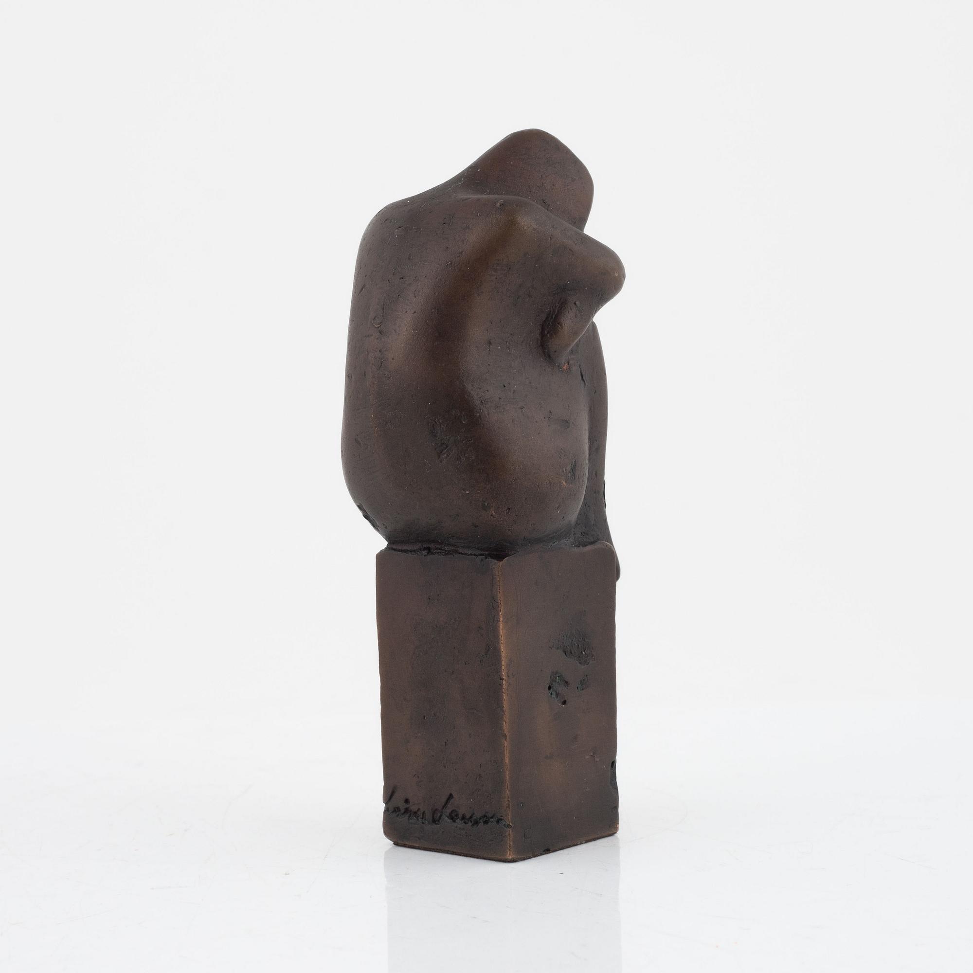 Lisa Larson, sculpture, bronze, signed and numbered 674.