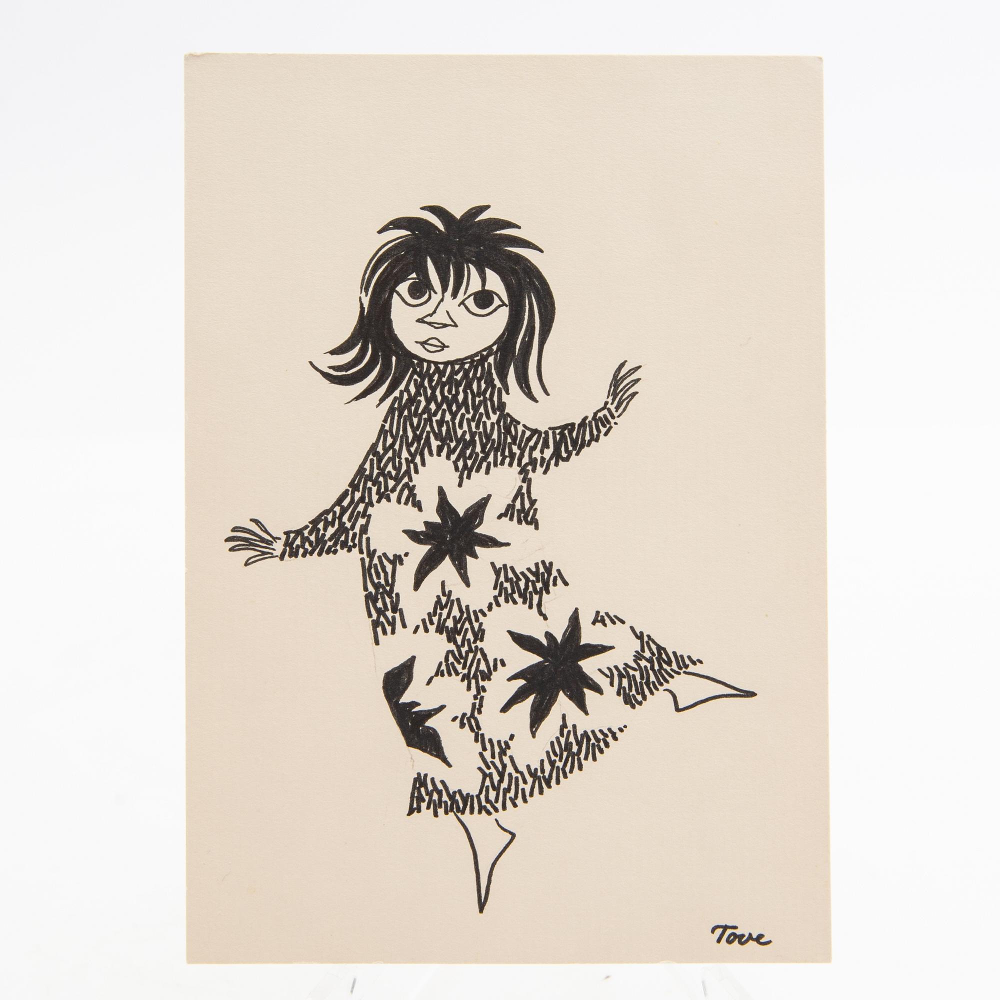 Tove Jansson, Dancing Woman (Tuulikki?).