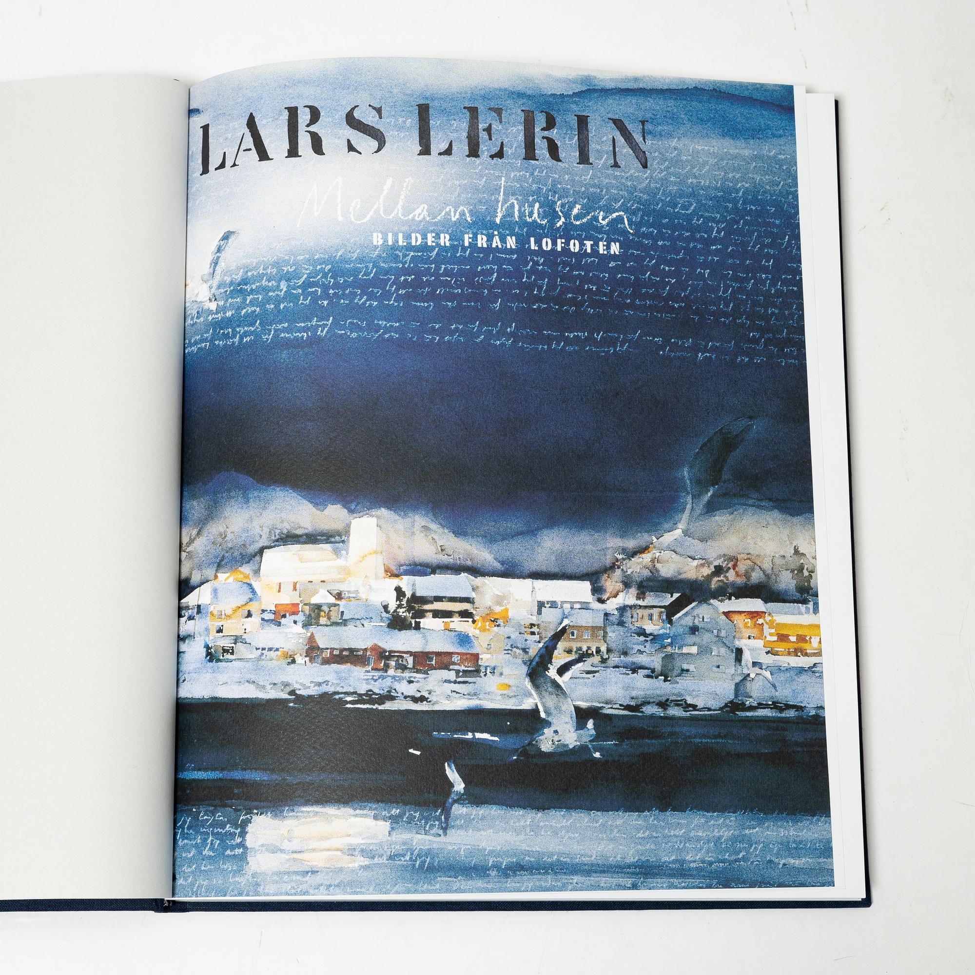 Lars Lerin, "Between the Houses".