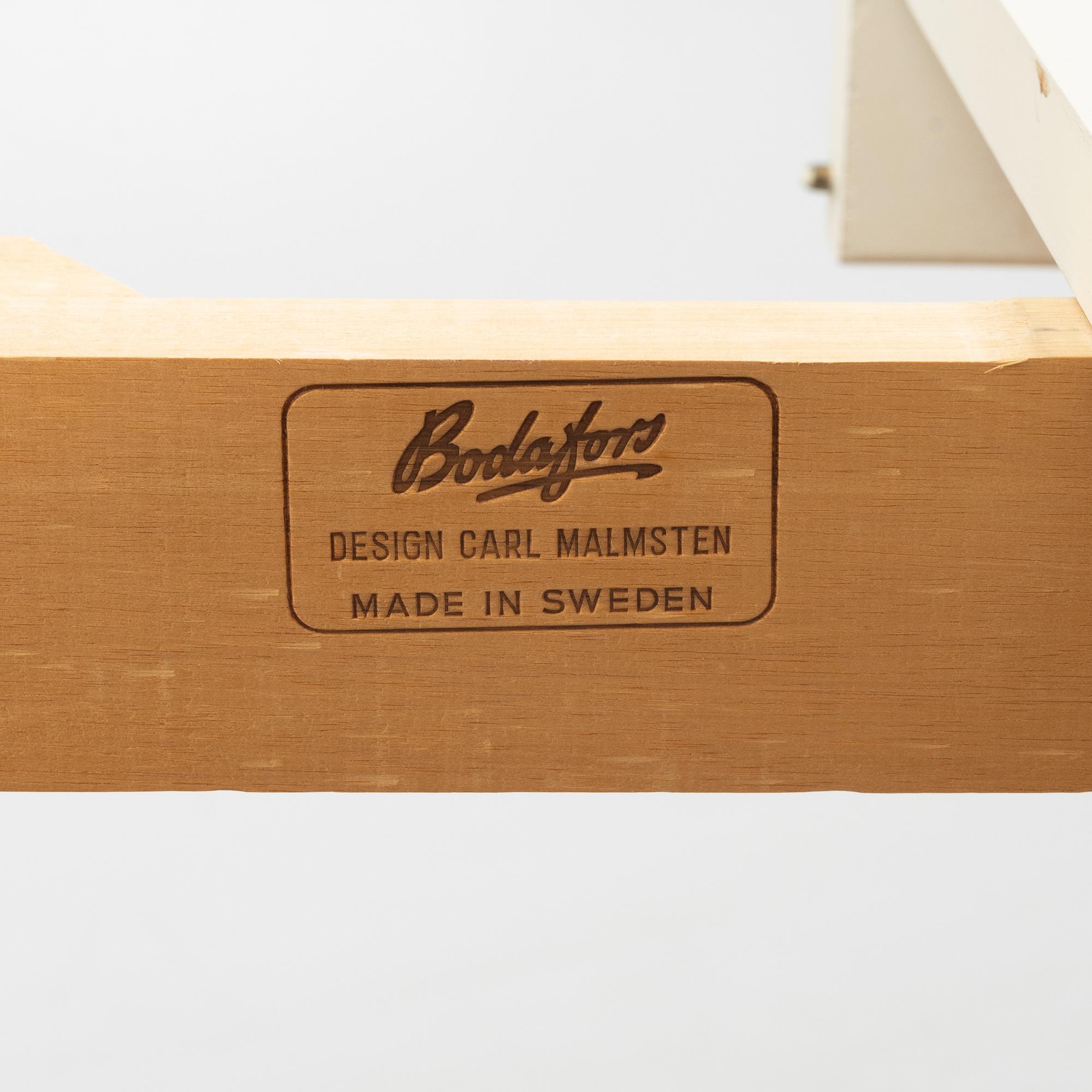 Carl Malmsten, matbord och stolar, 4 st, "Herrgården", Bodafors.