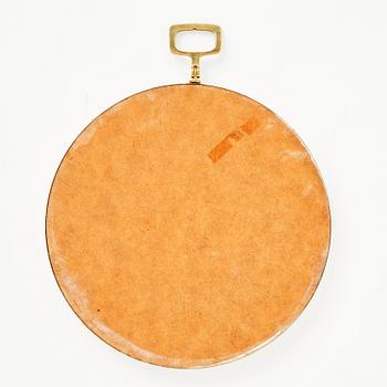 Estrid Ericson, or Josef Frank, a brass mirror, model "H2672", Firma Svenskt Tenn, Sweden, 1950-60s.