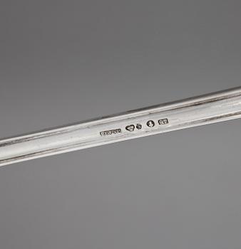 SOPPSLEV, silver, Frans Jacob Befwe, Stockholm 1918. Vikt 146 gram.