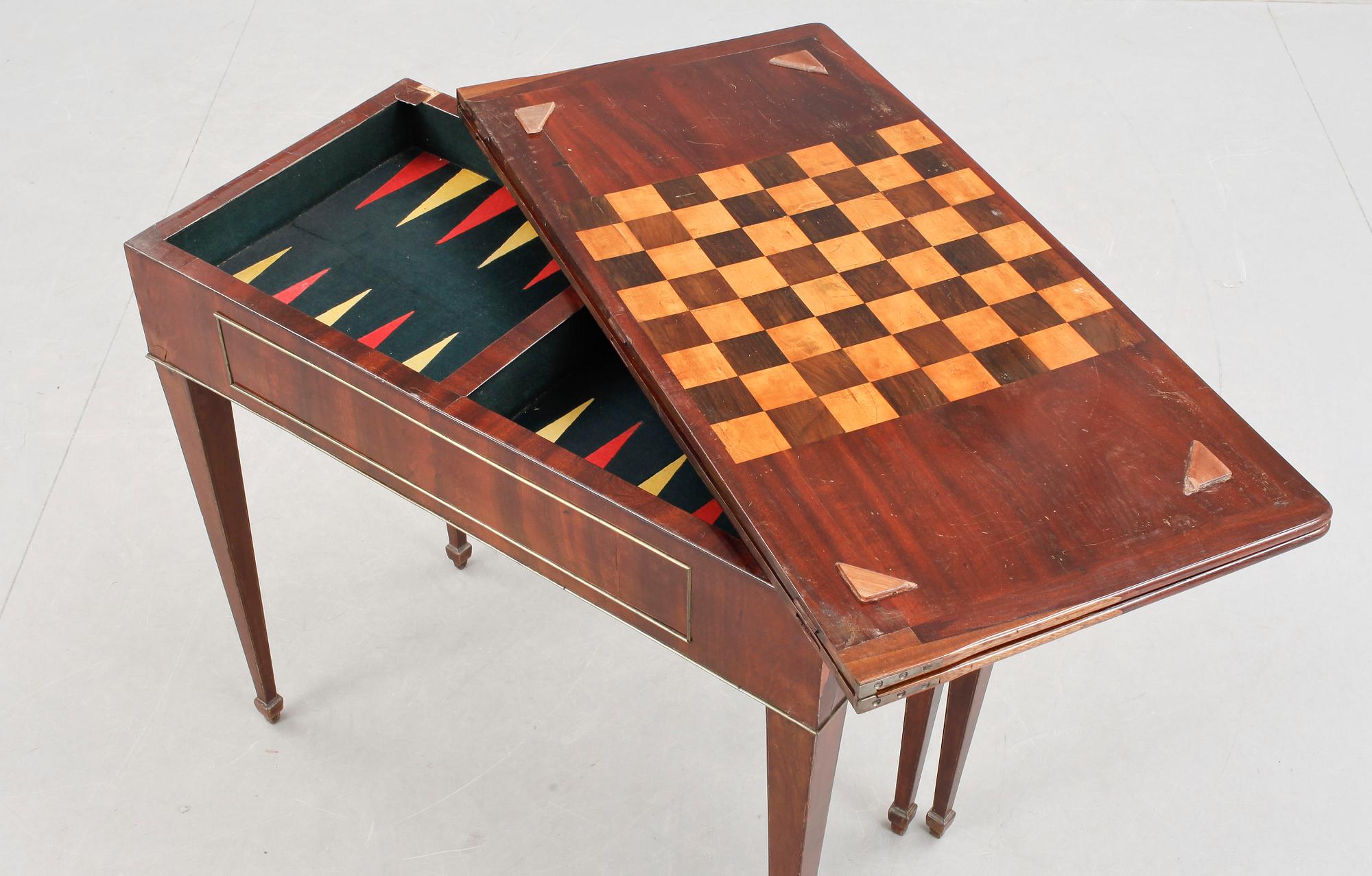 SPELBORD, sengustavianskt, 1800-tal.