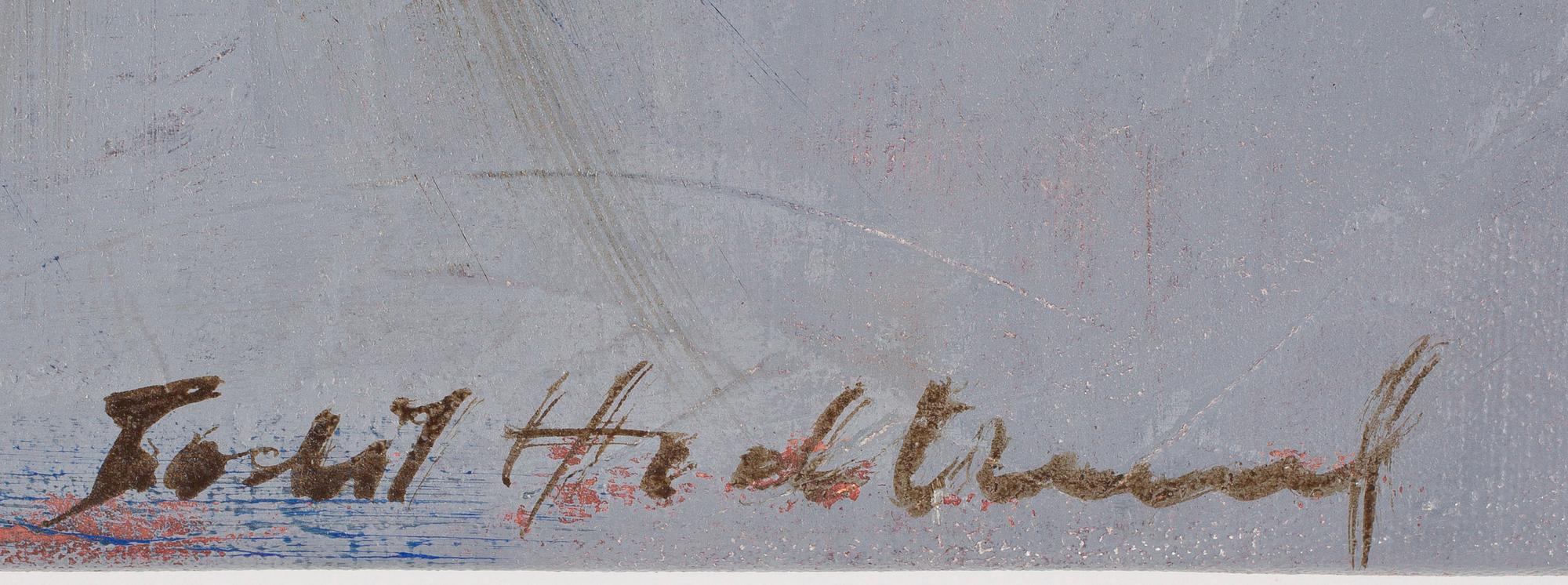 BODIL HEDLUND, olja på duk, signerad.