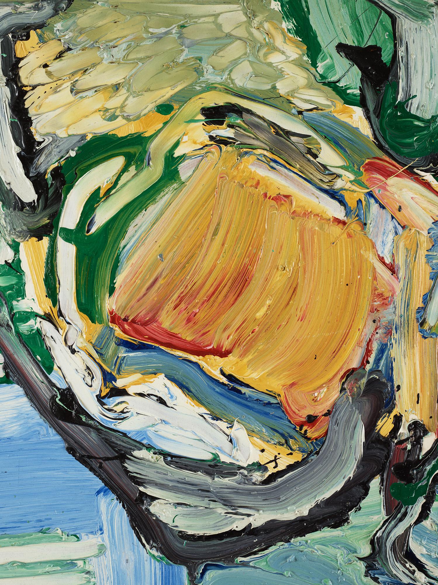 Bengt Lindström, oil on panel, 1960s, estate stamp verso.