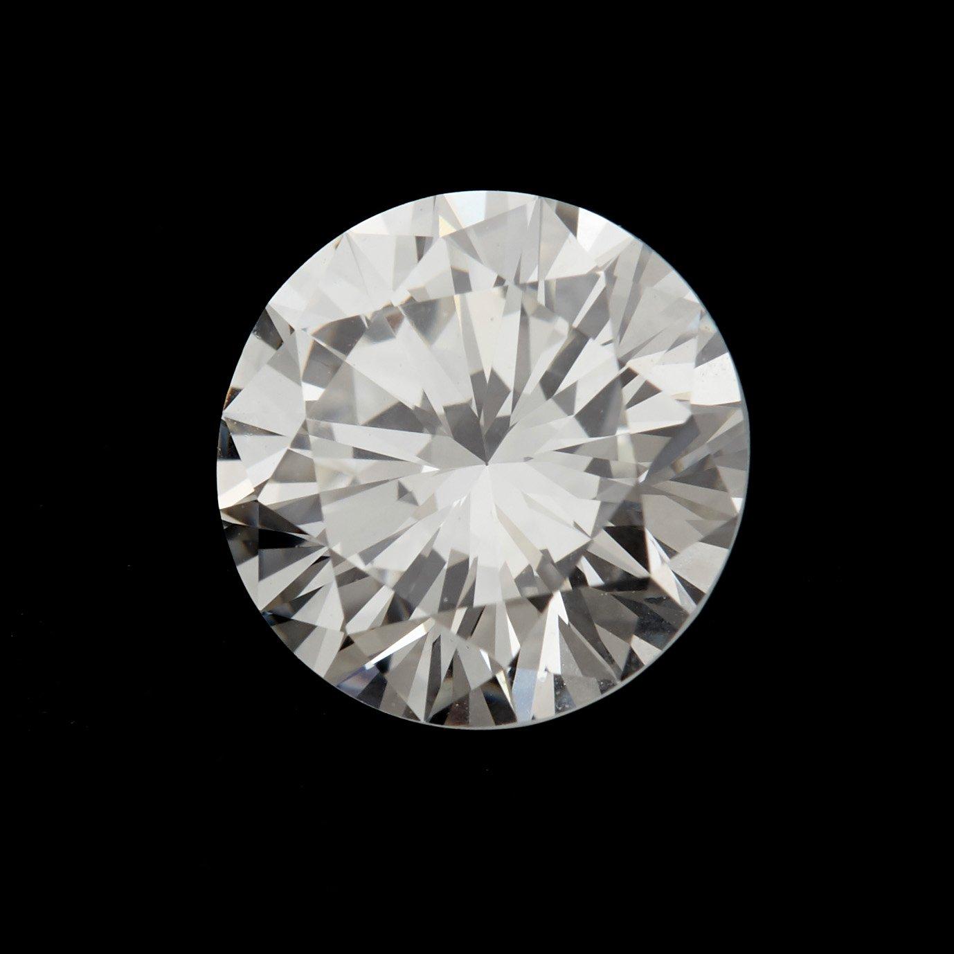 A loose round brilliant-cut diamond weight 1.29 cts quality G if according to accompanying GIA certificate.