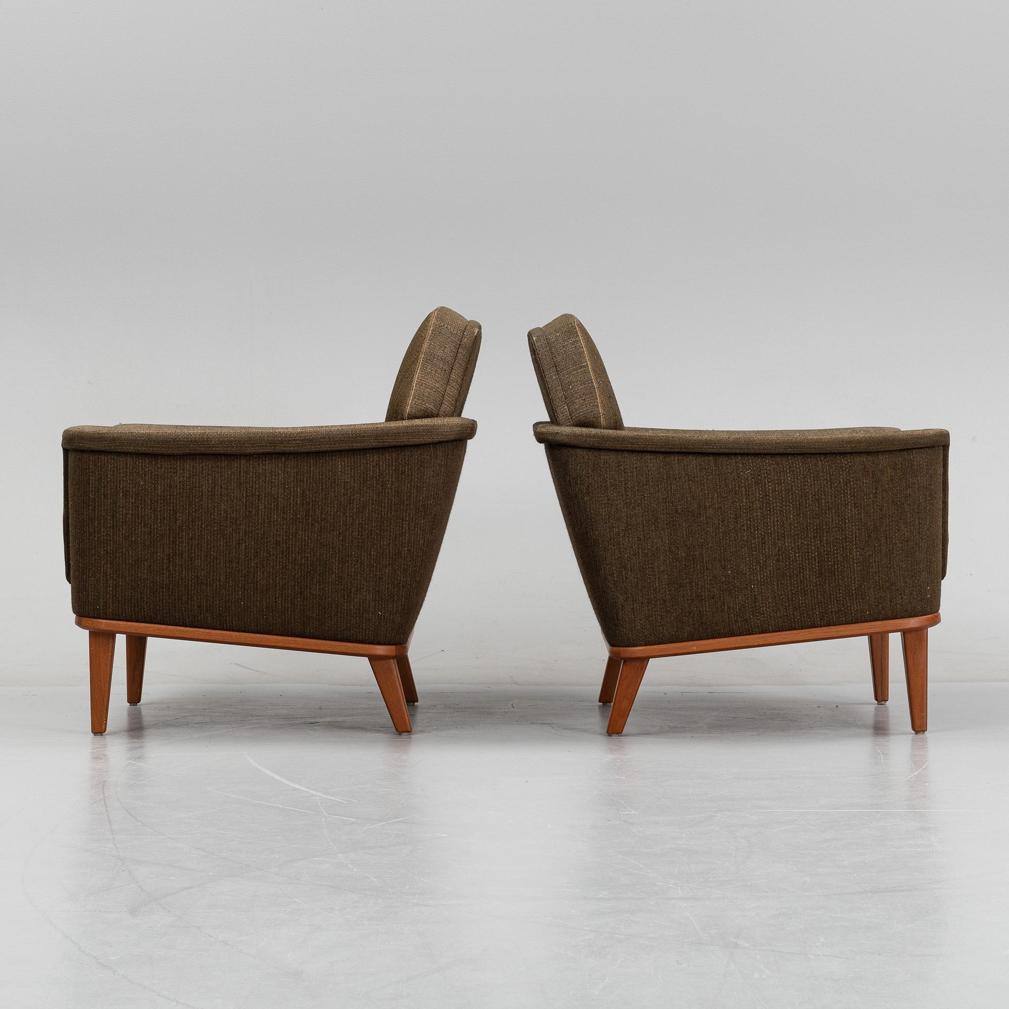 Soffa och fåtöljer, ett par, Sverige, 1950/1960-tal.