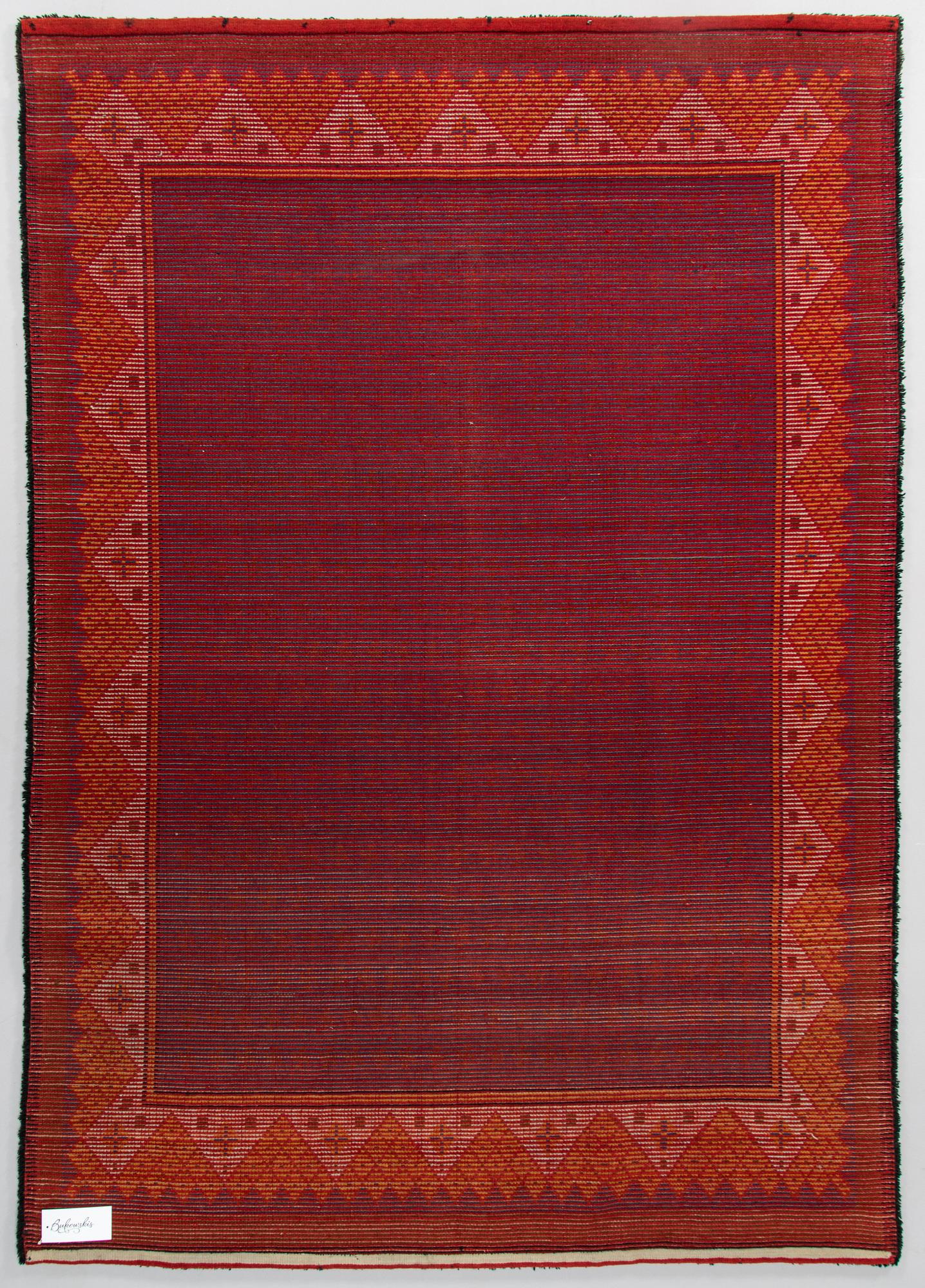 Ryamatta, 1930-tal. Ca 192 x x 135 cm.
