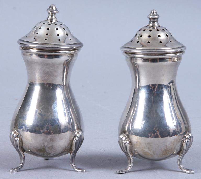 PARTI SILVER, 4 delar, bl a nyrokoko.