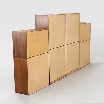 Mogens Koch, Modular shelf, "Byggereolen", Rud Rasmussens Snedkerier. Denmark, second half of the 20th century.