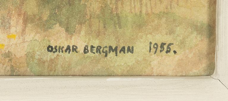 Oskar Bergman, "Ringmuren Visby".