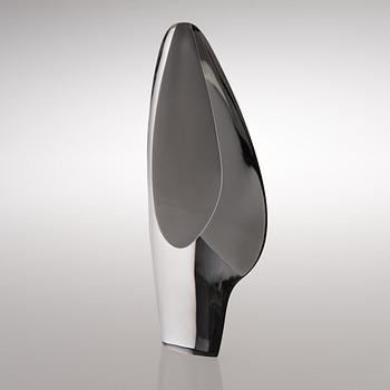 TIMO SARPANEVA, GLASSKULPTUR, 3842. Lansett II. Sign. Timo Sarpaneva, Iittala -57.