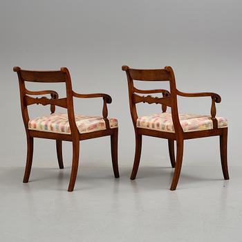 KARMSTOLAR, 4st, Karl-Johan, 1800-talets första hälft.