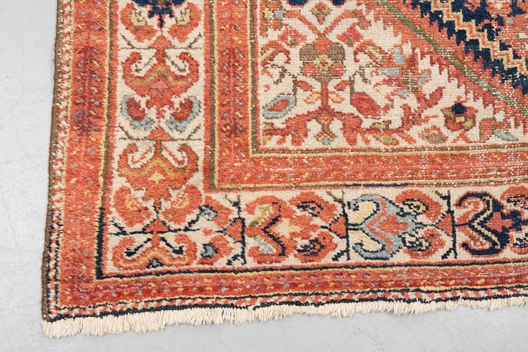 A runner, antique, Malajir, ca 510 x 147 cm.