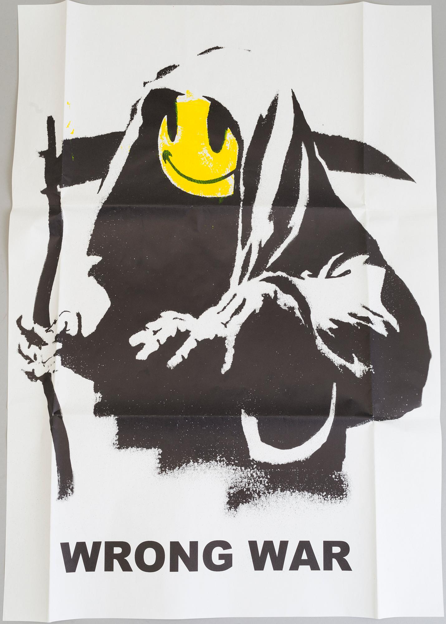 緊急値下げ！ BANKSY ”WRONG WAR” WCPリプロダクション 緊急値下げ！ BANKSY ”WRONG WAR” WCPリプロダクション 緊急