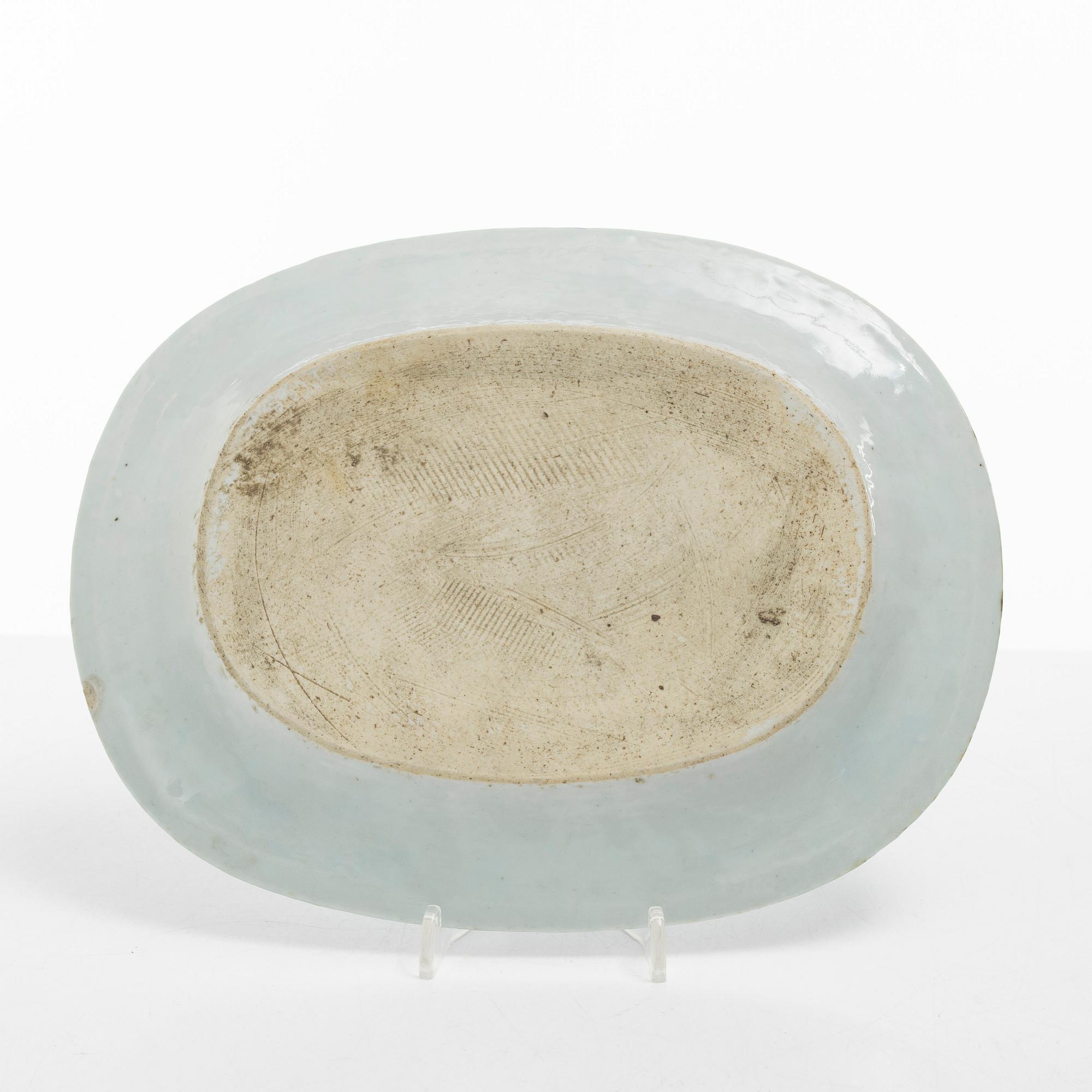 Servisdelar, 10 st, kompaniporslin, Kina, Qingdynastin, Qianlong (1736-95).