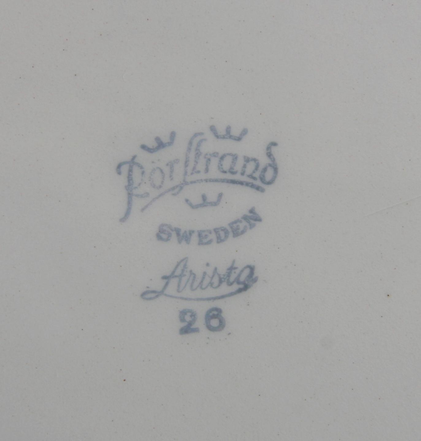MATSERVIS, 51 delar, porslin, Rörstrand, "Arista".