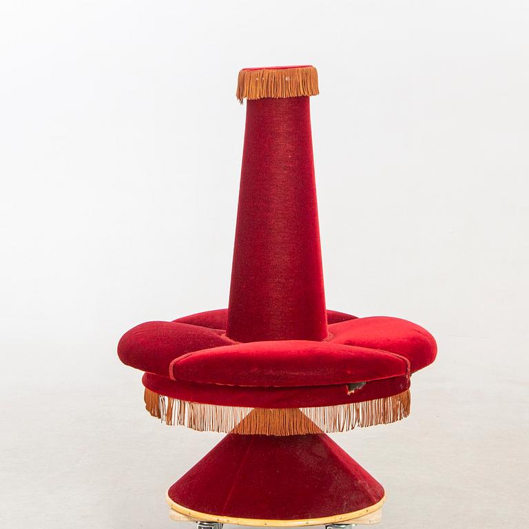 Sittpuff omkring 1900.