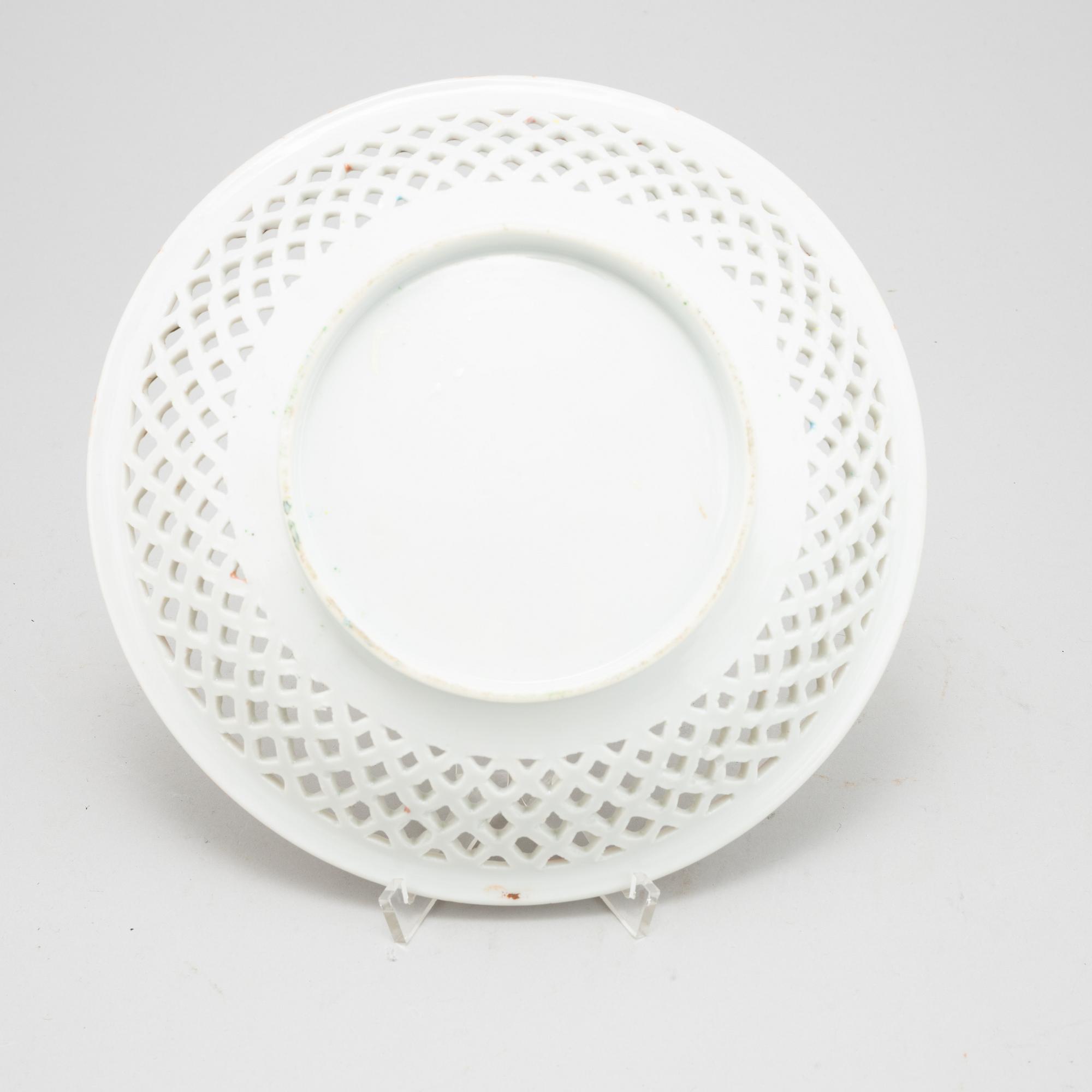 Parti porslin, sex delar, Kina, Kanton, 1800-tal samt1900-tal.