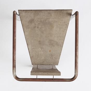 Jonas Bohlin, "Concrete", karmstol, ed. 35/100, Källemo, Värnamo 1981.