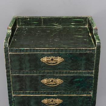 VÄGGBYRÅ, omkring år 1900.