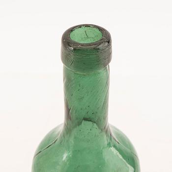 Bottle / flask, from the faemacy The Lion Malmö Sweden, 19th Century latter part / turn of the Century 1900.