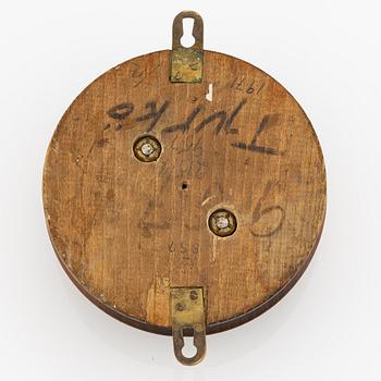 Zenith, Efap, "Three Crowns", panel clock, 95 (145) mm.