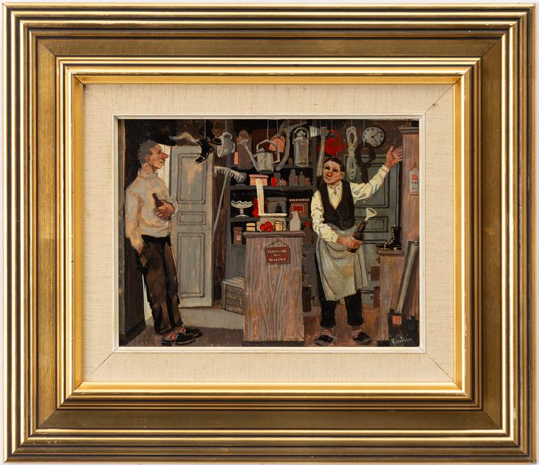 Pelle Åberg, "Handelsboden".