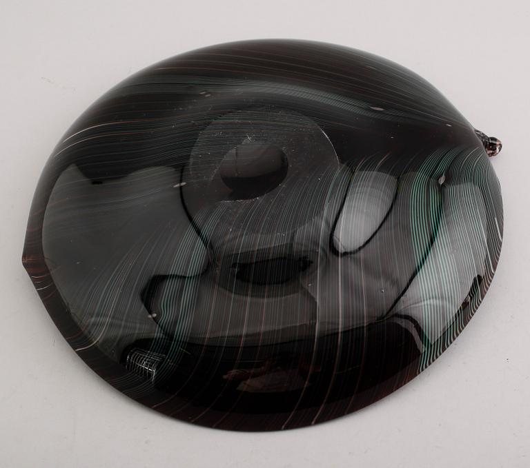FAT, glas, Tyra Lundgren, signerad, Venini, Murano, Italien. formgiven 1938.