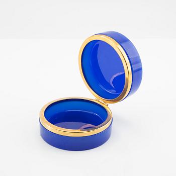 Fratelli Ferro, glass and brass vase, Murano 1960s.