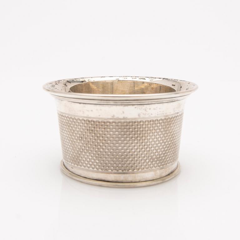 Parti silver, 8 delar, bla Sverige, 1800-tal.