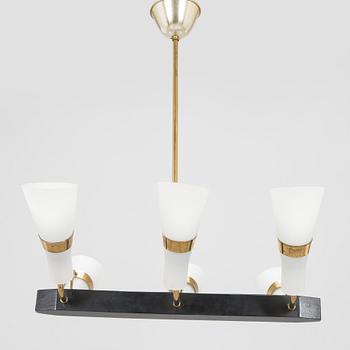 A mid-20th century ceiling light.
