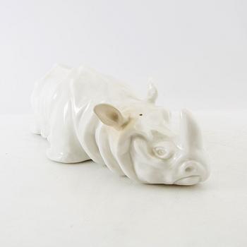 Figurine, Rörstrand, probably Waldemar Lindström, early 20th century.