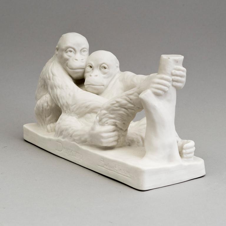 A PARIAN FIGURE, Gustafsberg, early 20th century.