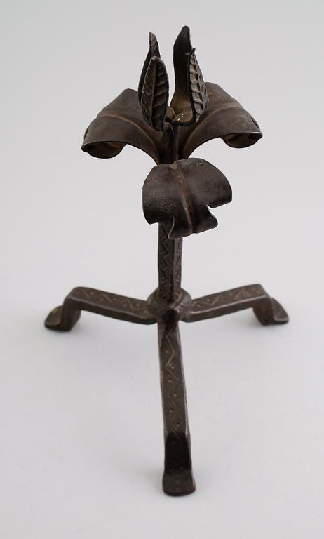 LJUSSTAKE, smide, 1700-tal.