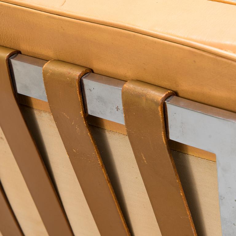 Ludwig Mies van der Rohe, a 'Barcelona' chair for Knoll.