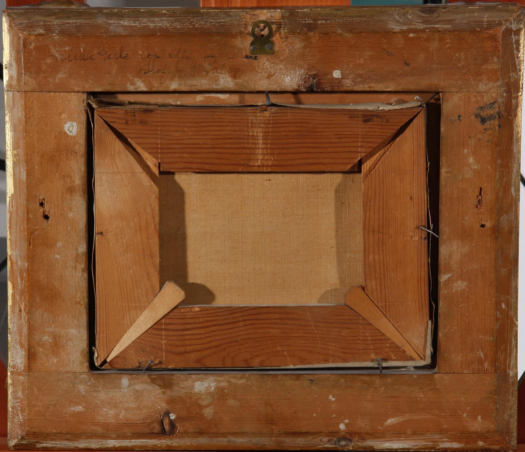 OKÄND KONSTNÄR. Olja på duk.