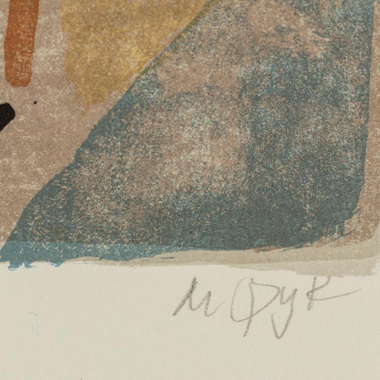 MADELEINE PYK, lithograph in colours, signed 4788/5000.