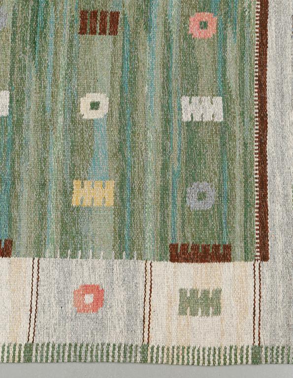 A CARL DANGEL, flat weave, 266 x 172 cm.