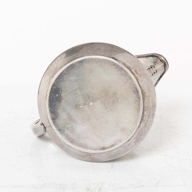 Coffee service, 3 pieces, silver, Art Nouveau, Anna Ohlsson & Co Östersund, 1910.