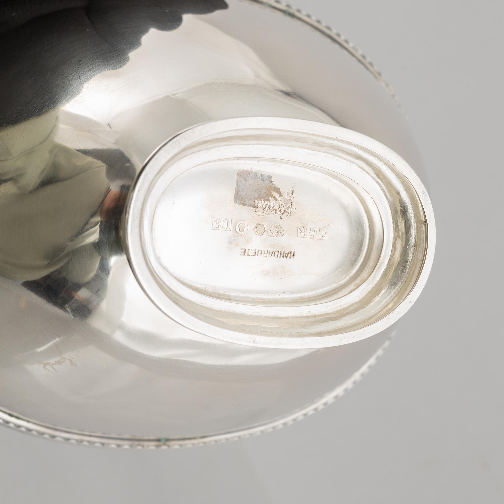 A Swedish silver bonbonnière, marks of Eric Råström, CG Råström, Stockholm 1970.