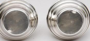 VASER, ett par. Nysilver.