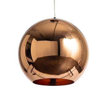 Tom Dixon, taklampa, "Copper Pendant", 2000-tal.