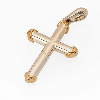 Hermès, 18K gold and white gold, pendant.