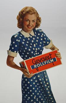 REKLAMSKYLT, omkring 1900-talets mitt.