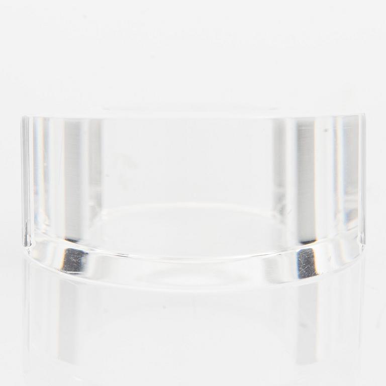 Siv Lagerström, three rings, acrylic plastic, 1970s.